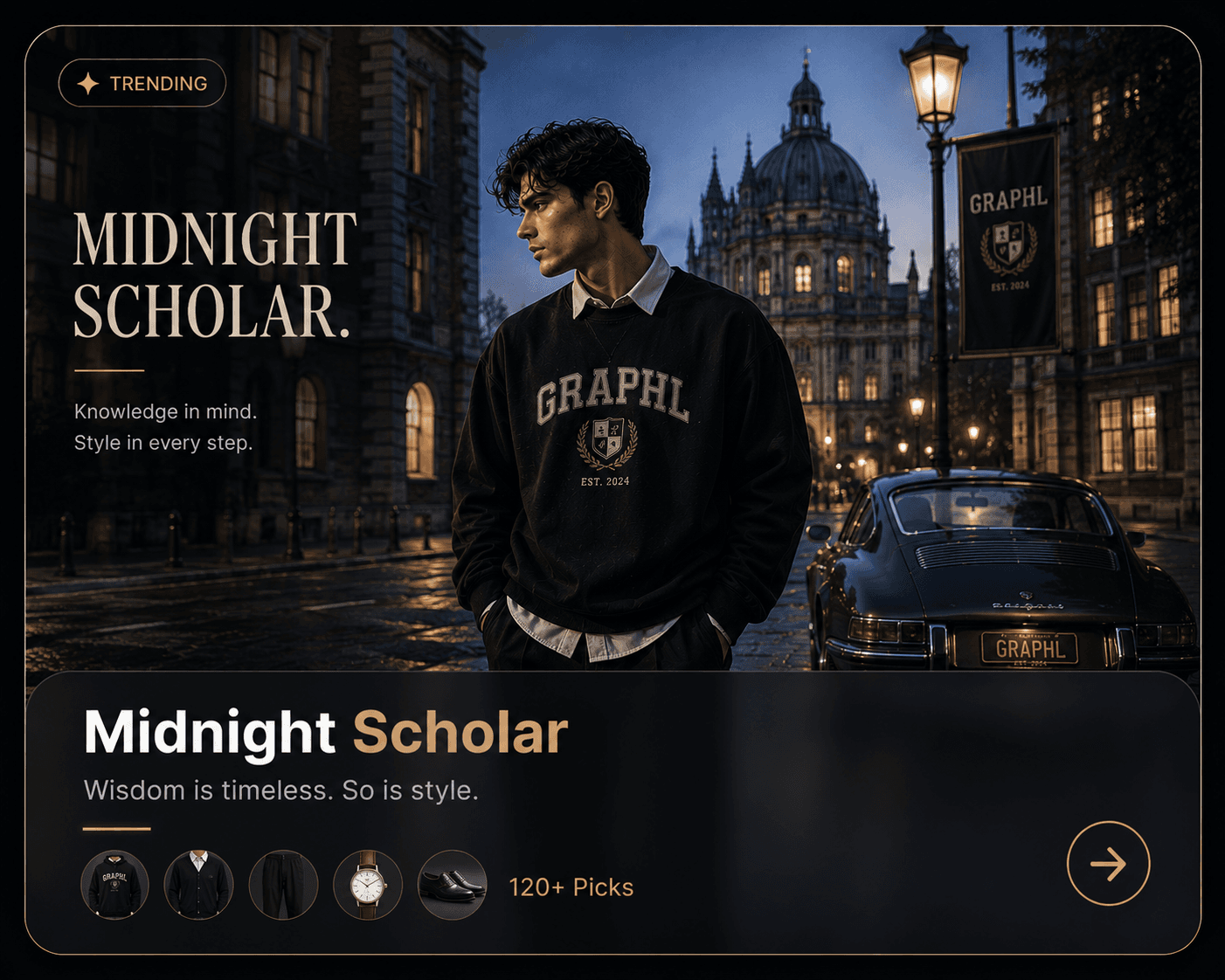 MIDNIGHT SCHOLAR TEE