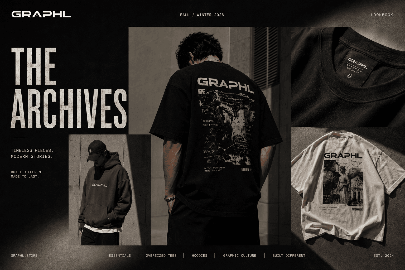 GRAPHL Shop - Premium Streetwear Hub 2026